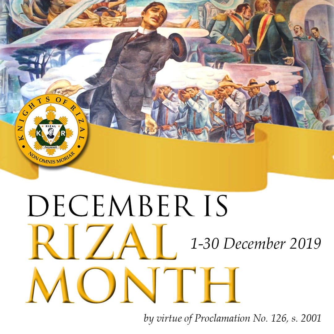 December Rizal Month
